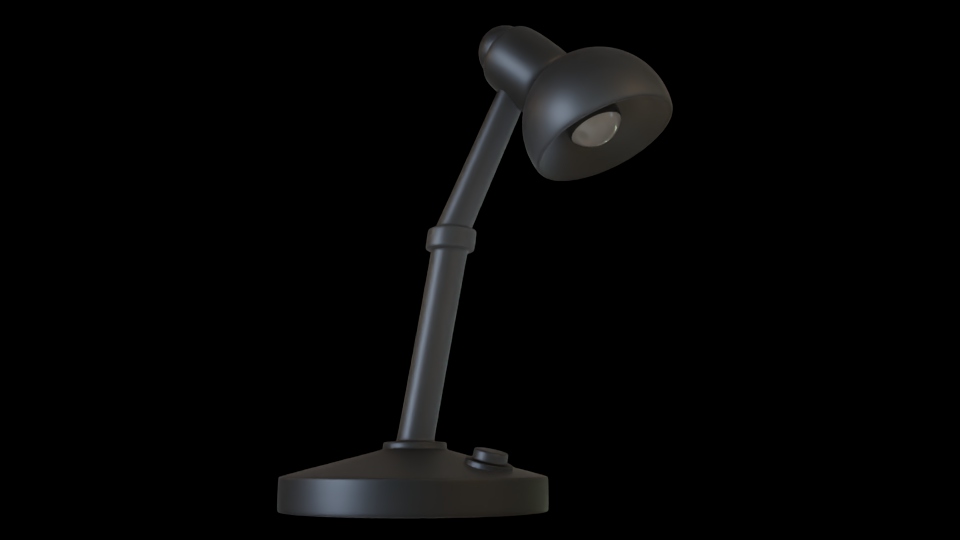 Lumenix lamp 3D render